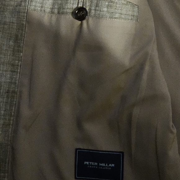 NEW Peter Millar Crown Crafted Agril  Journeyman Plaid Linen Wool Vest $600 2XL - Picture 15 of 16